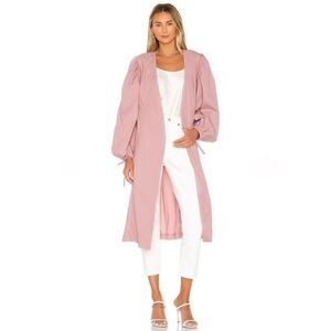 LPA‎ Yulia Coat in Blush Size Medium NWT **Missing Belt
